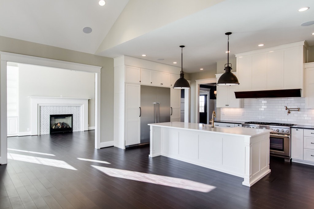 Bamboo Floor in Kitchen | Signature Flooring, Inc