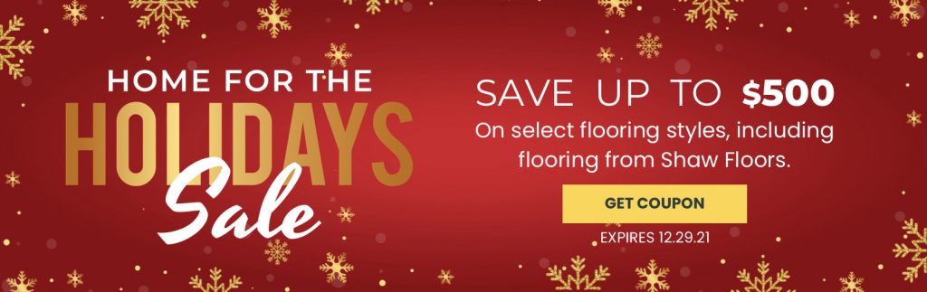 Home For the holiday sale | Signature Flooring, Inc